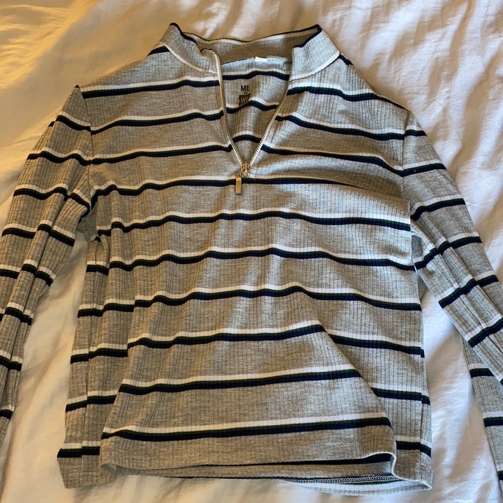 Quarter zip long sleeve